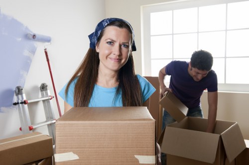 Careful packing and handling of furniture by movers in Notting Hill