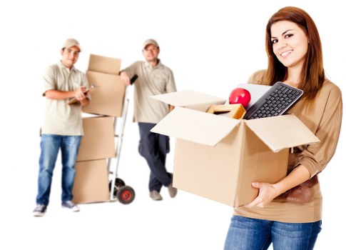 Careful loading for a flat move in West London