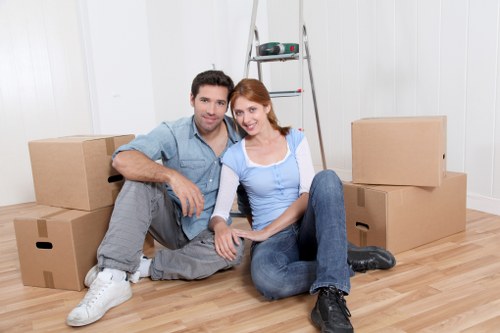 Apartment move support for a Notting Hill flat with stairs