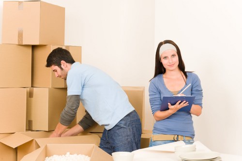 Local removals van covering Notting Hill and nearby West London areas
