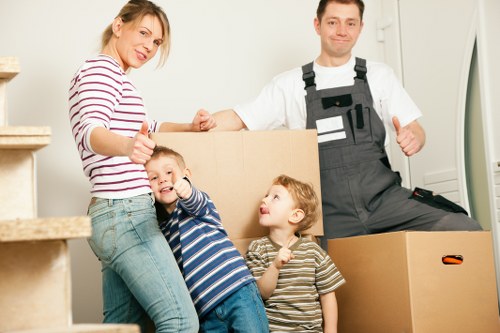 Residential moving service supporting a Notting Hill property relocation